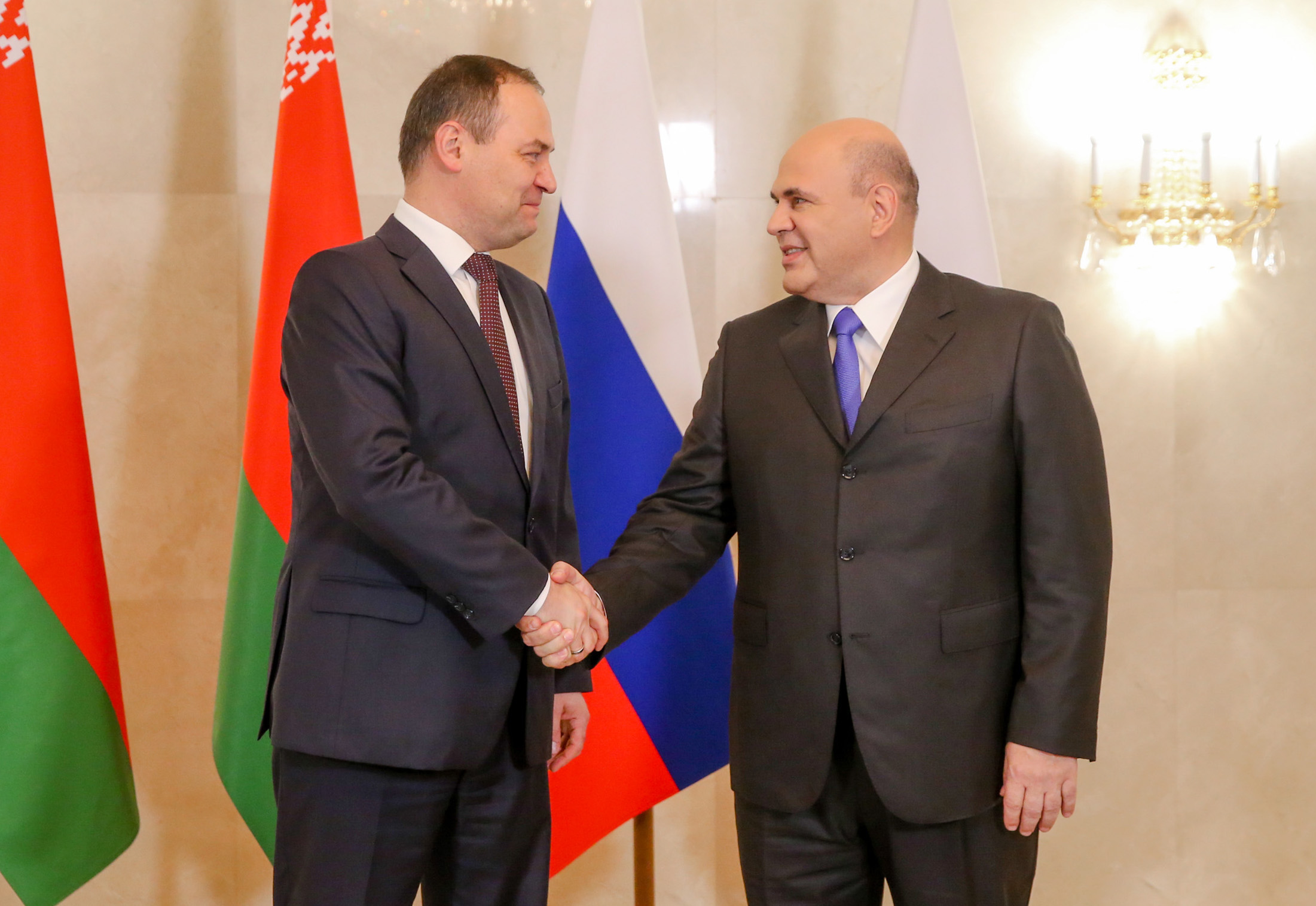 Премьер-министры Беларуси и России подписали документы в сфере энергетики