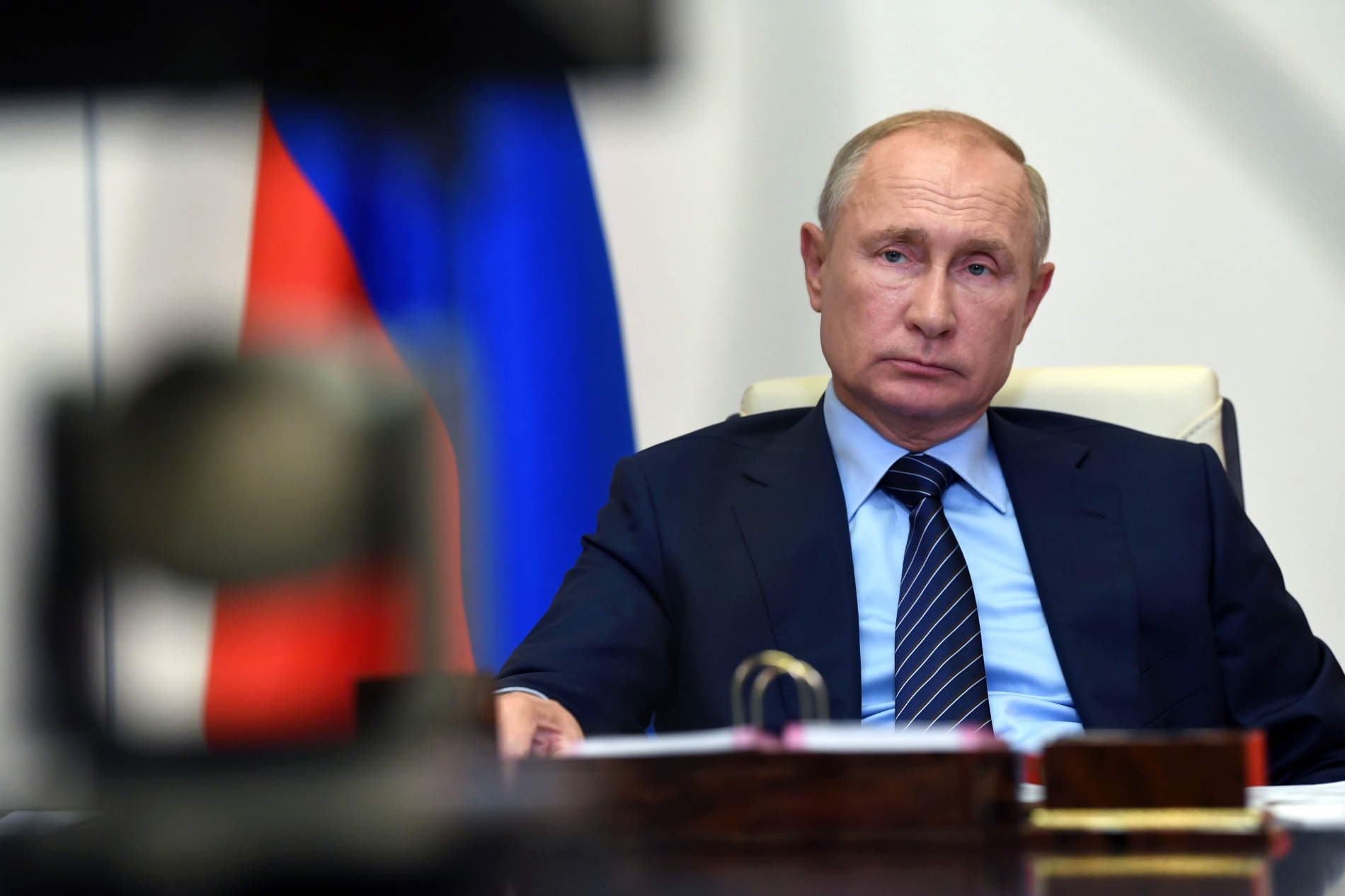 Владмир Путин провел совещание с постоянными членами Совета Безопасности