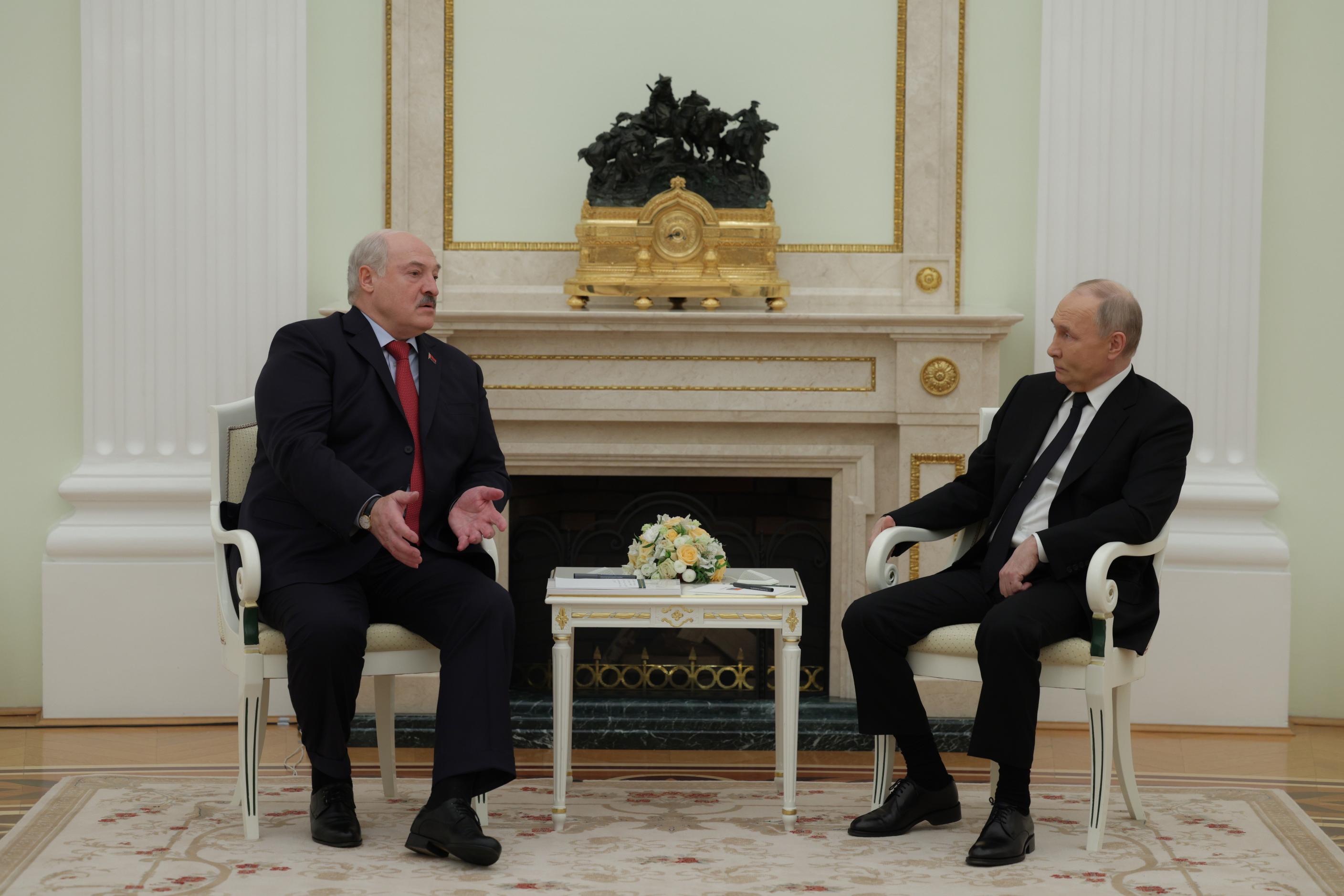 Переговоры президентов России и Беларуси в Кремле завершились