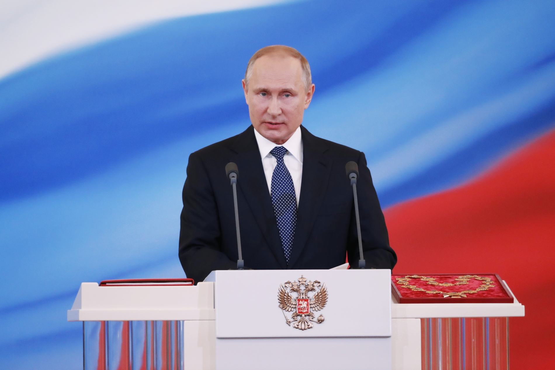 "БелРос" будет транслировать инаугурацию Президента России Владимира Путина 