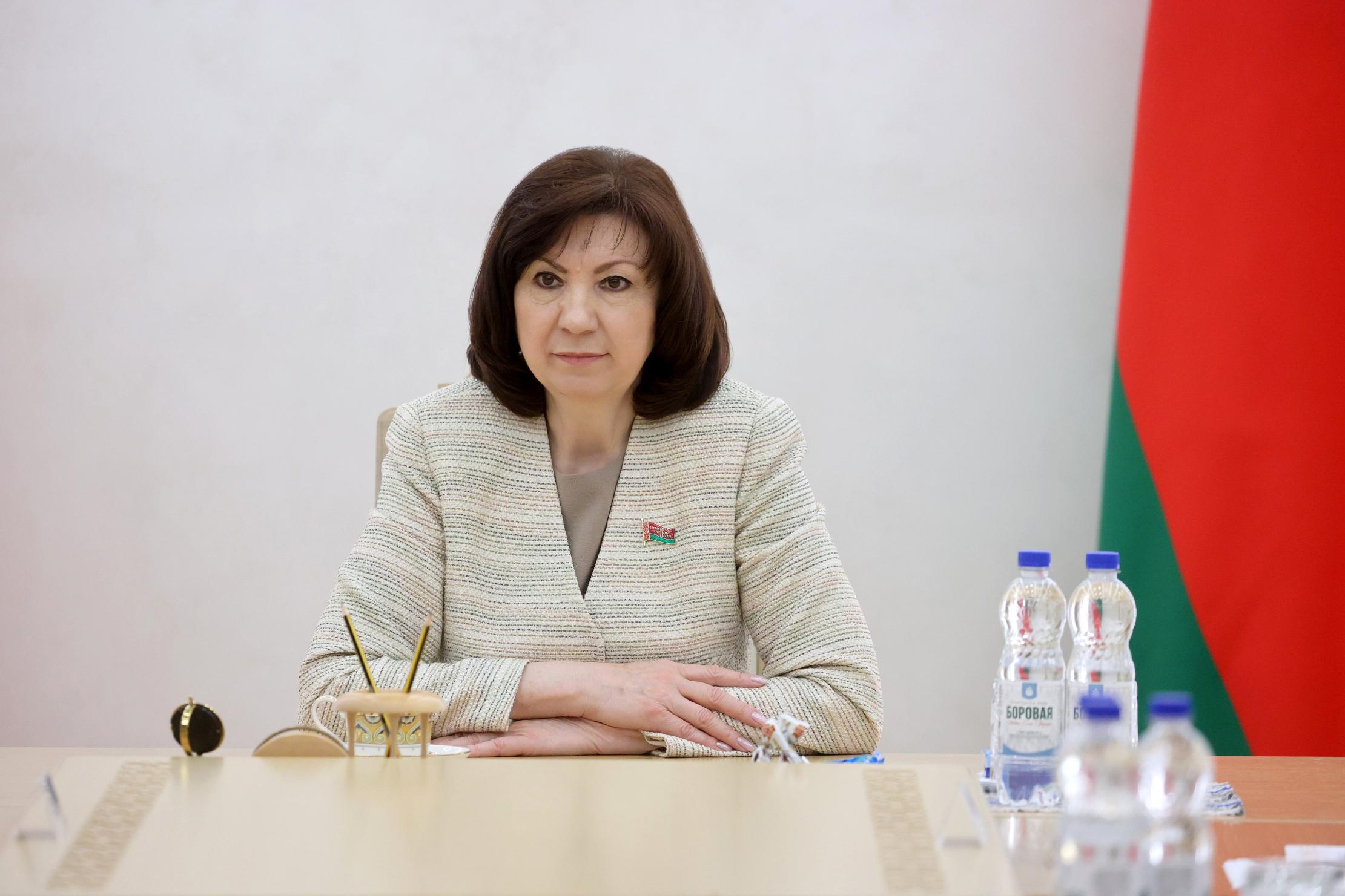 В Беларуси главой Совета Республики единогласно избрана Наталья Кочанова