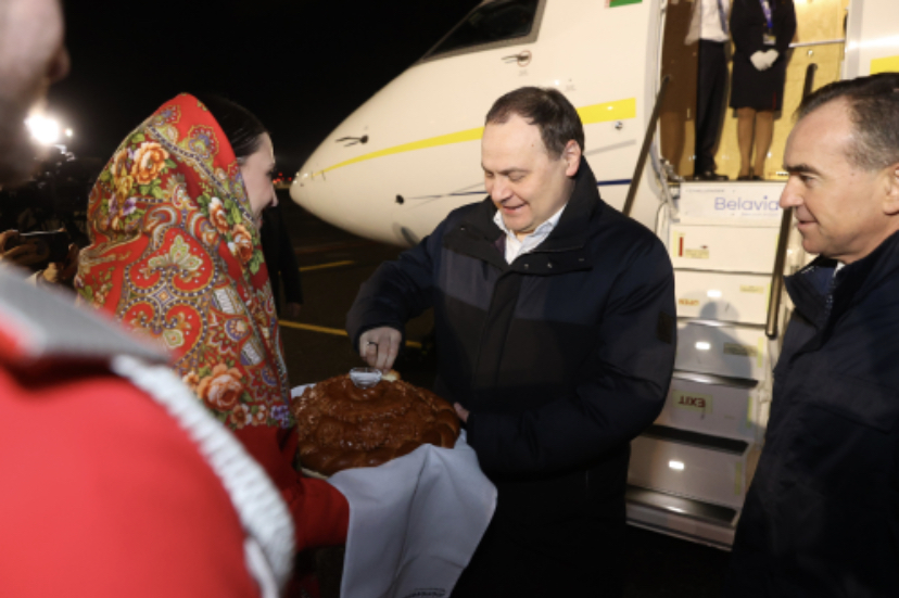 Роман Головченко с рабочим визитом прибыл в Краснодар