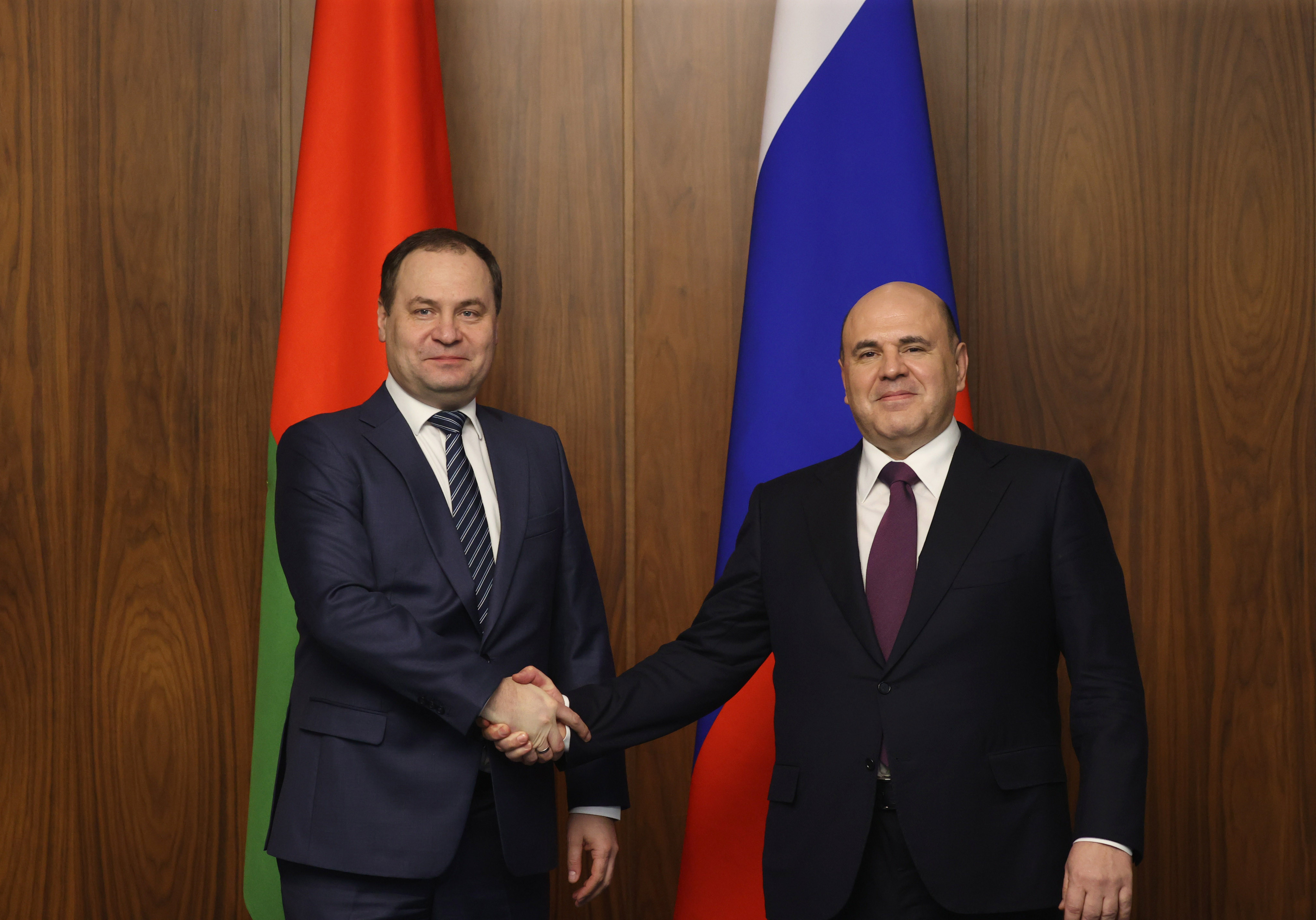 Встреча глав правительств России и Беларуси состоялась на полях заседания Евразийского межправительственного совета