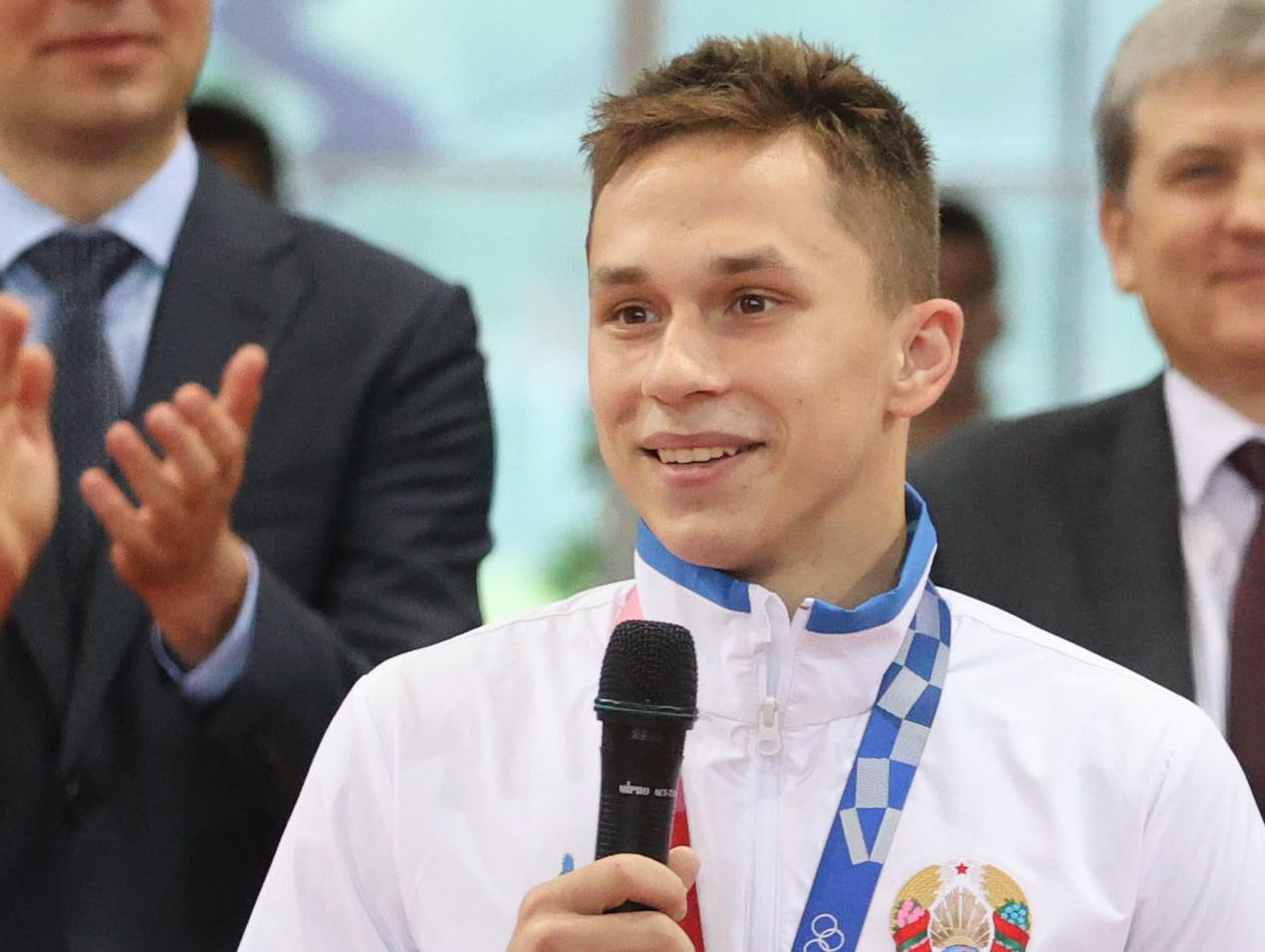 Белорус Иван Литвинович завоевал олимпийское золото в прыжках на батуте