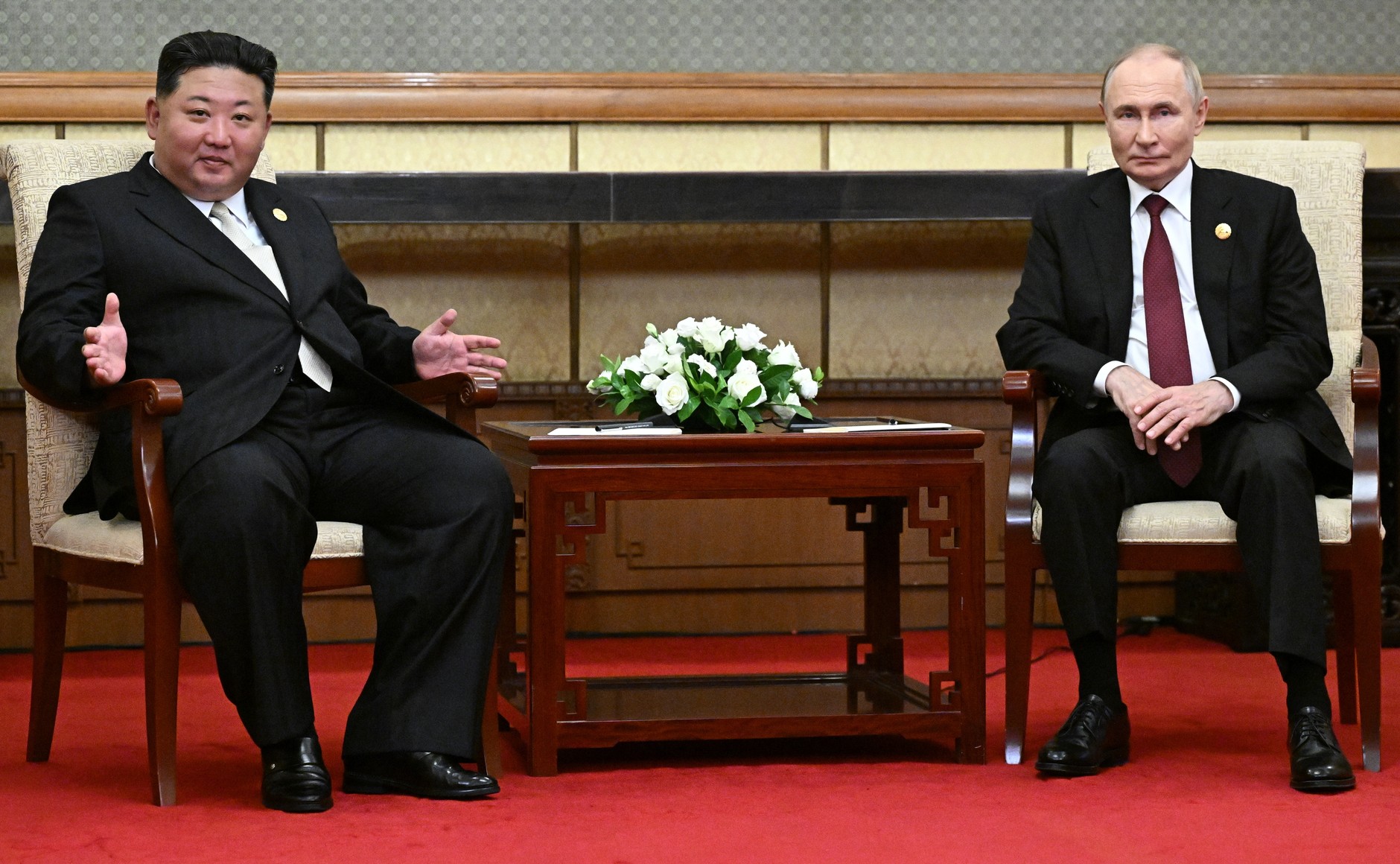 Путин поблагодарил КНДР за помощь в освобождении Курской области