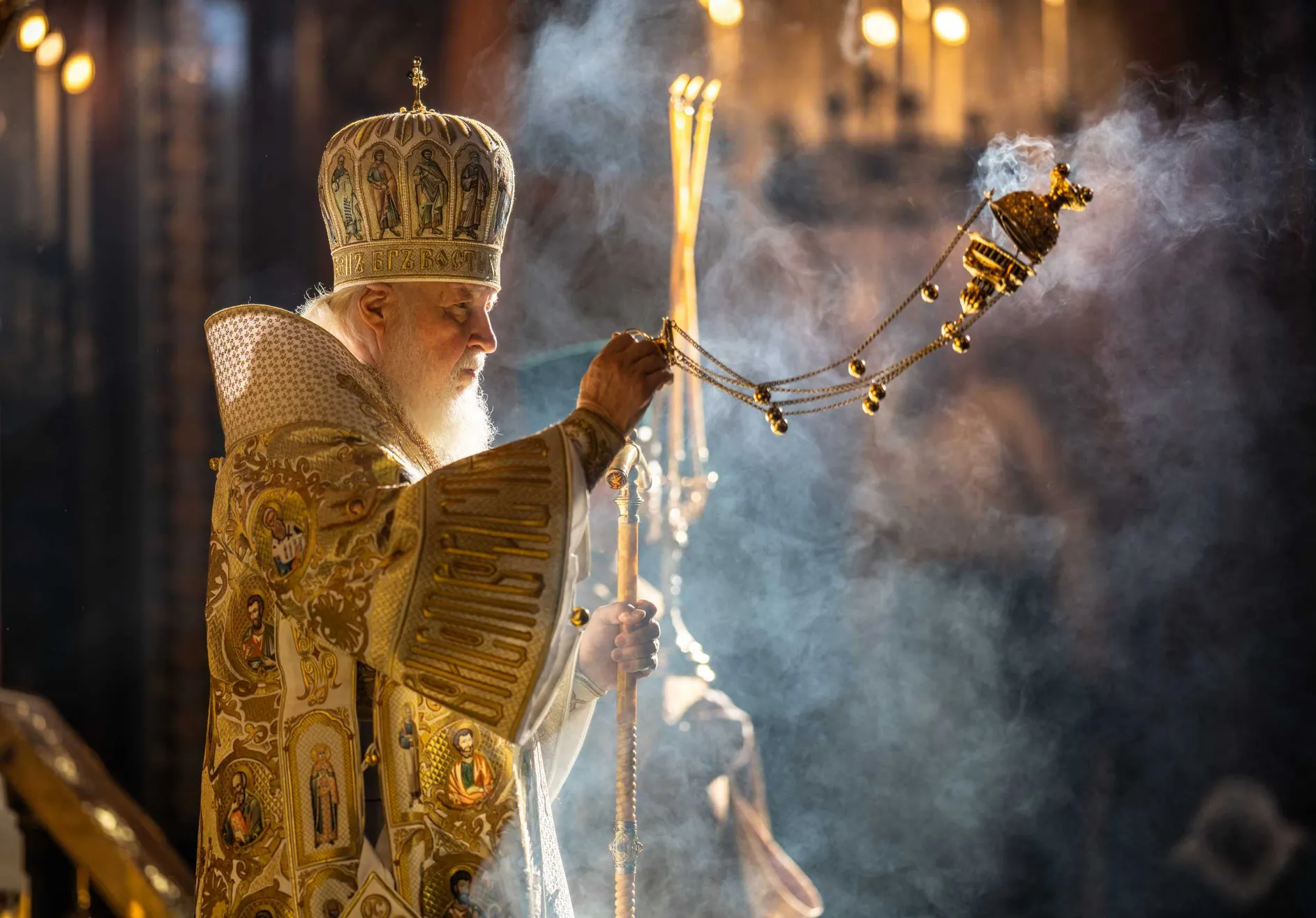 Патриарх Московский и всея Руси Кирилл отмечает сегодня годовщину интронизации