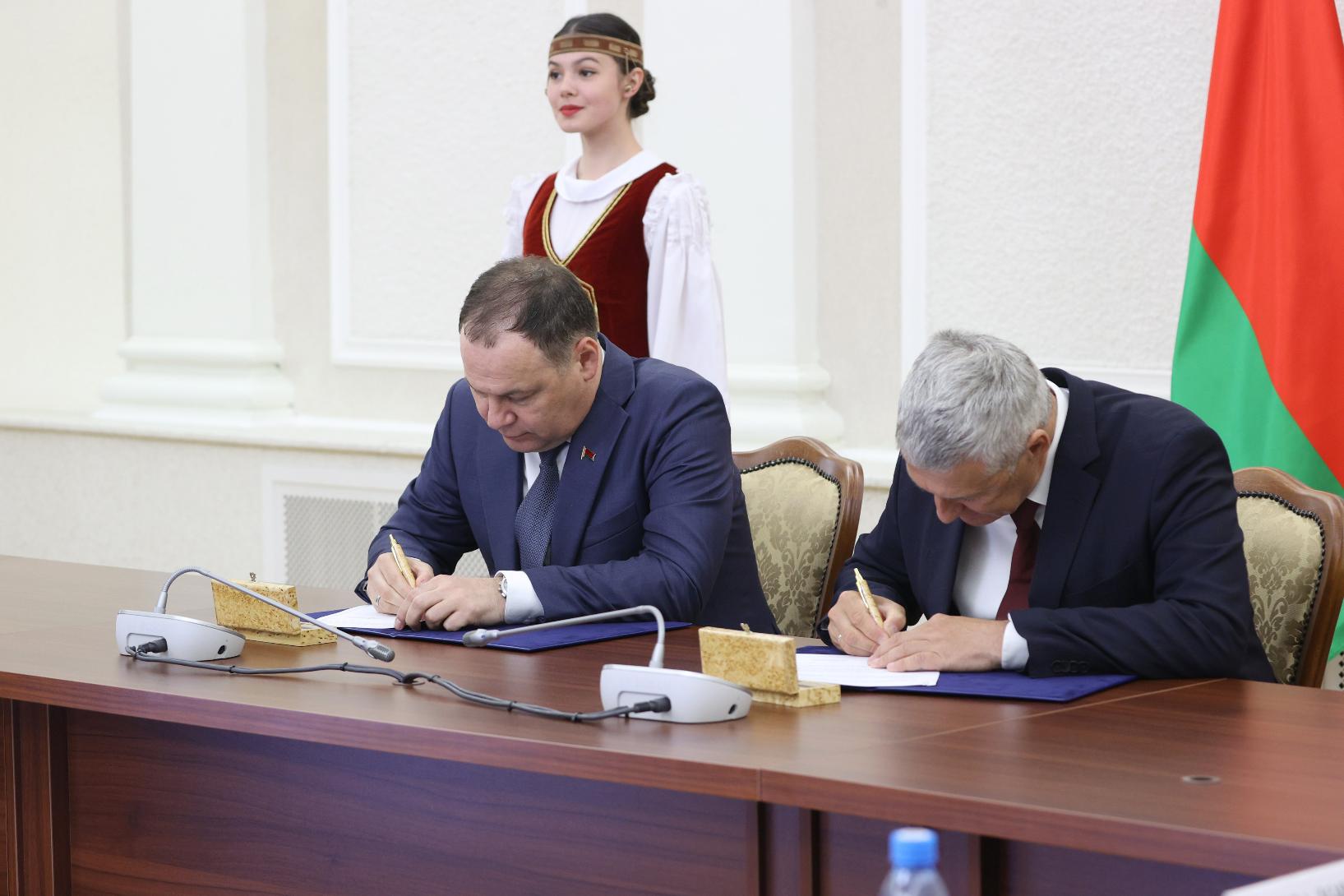 Карелия и Беларусь подписали соглашение о сотрудничестве