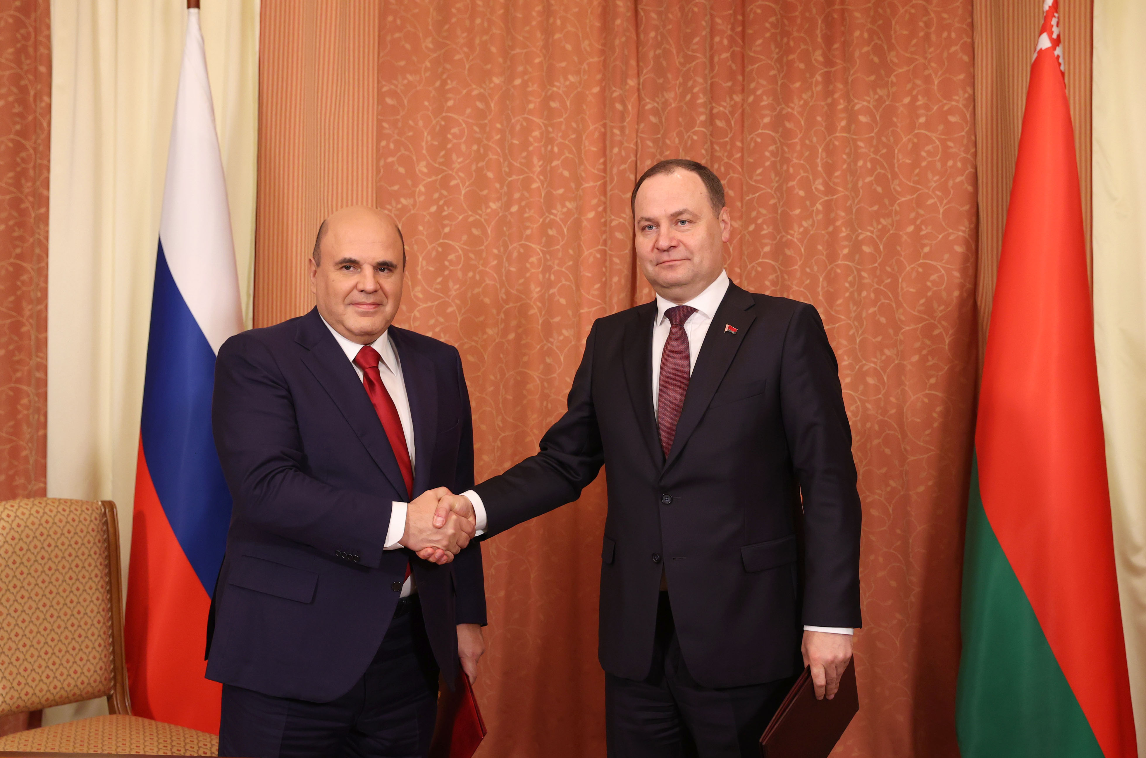 Главы кабминов Беларуси и России обсудили вопросы интеграционного сотрудничества