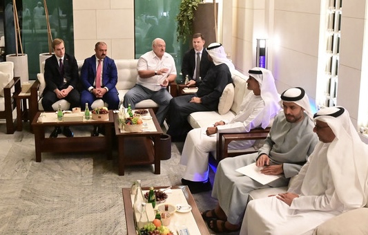 Лукашенко встретился с Президентом ОАЭ шейхом Мухаммедом бен Заидом аль-Нахайяном 