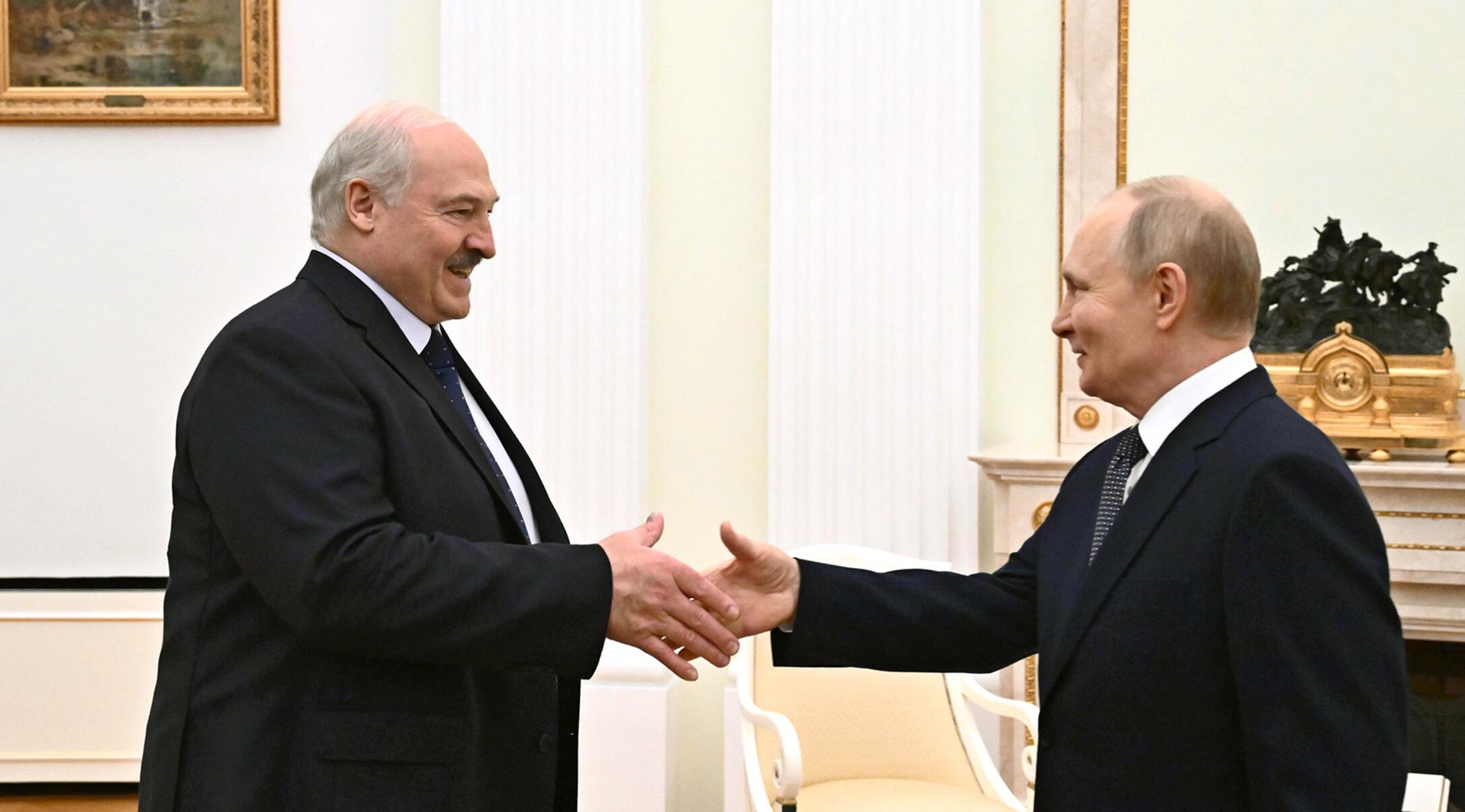В Москве прошла встреча Владимира Путина и Александра Лукашенко