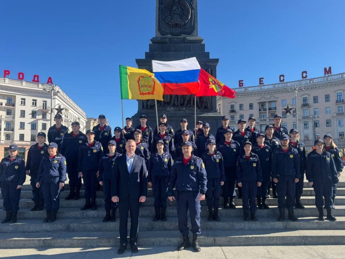 В Минске бойцы пензенского отряда "Тигр" приняли участие в Вахте Памяти