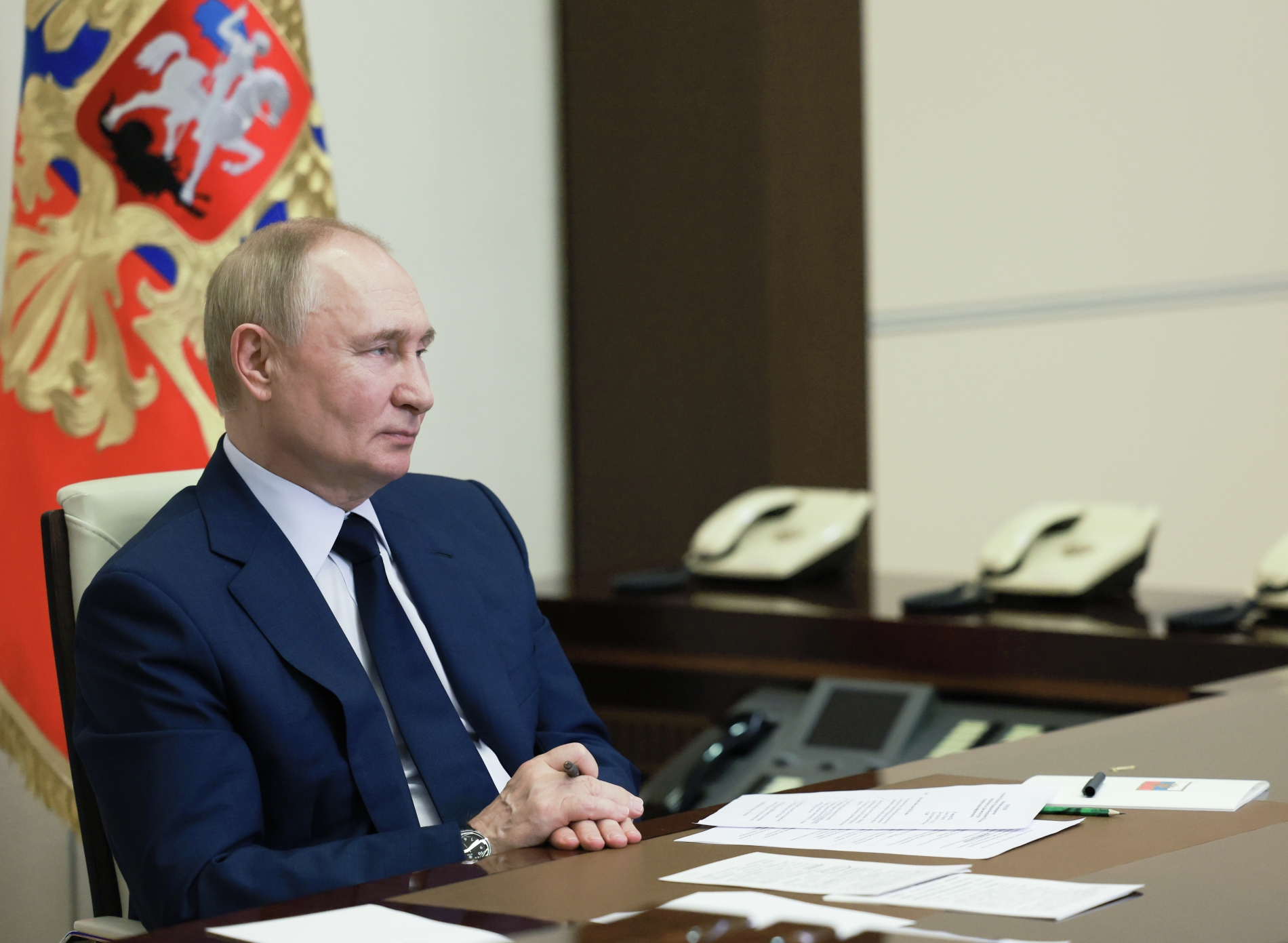 Путин открыл объекты металлургической промышленности в регионах
