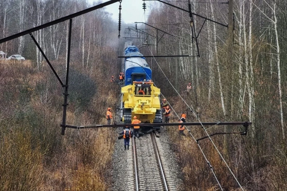 В Рязанской области устраняют последствия подрыва на железной дороге
