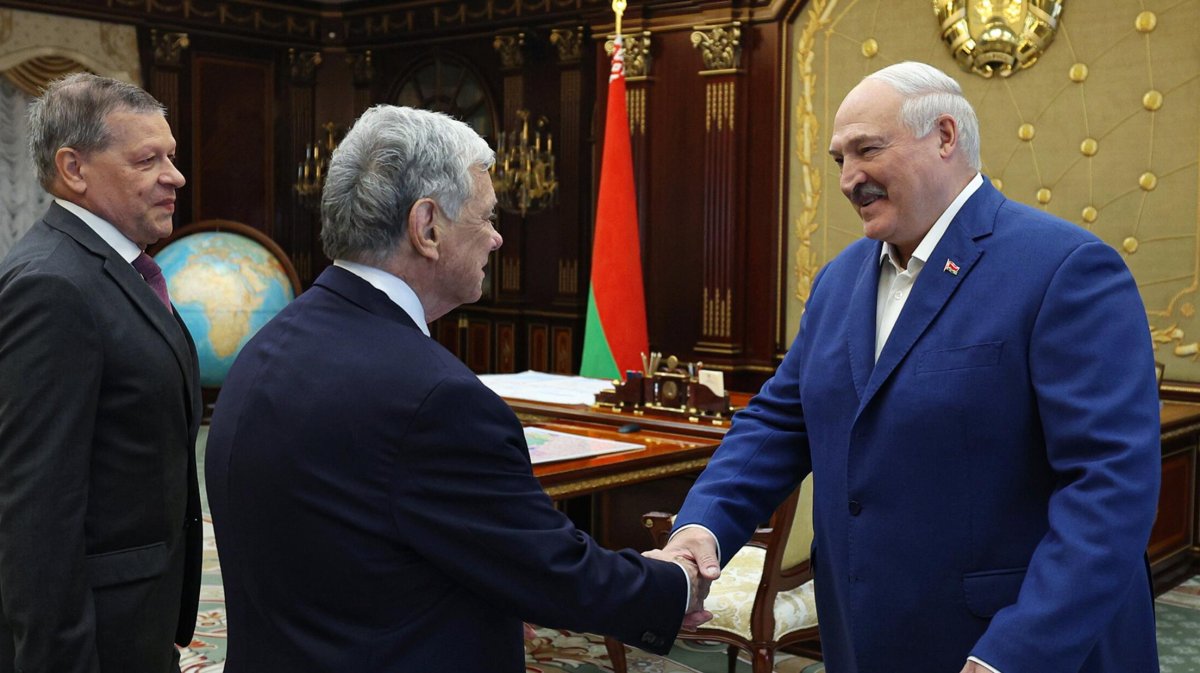 Александр Лукашенко встретился с американской делегацией 