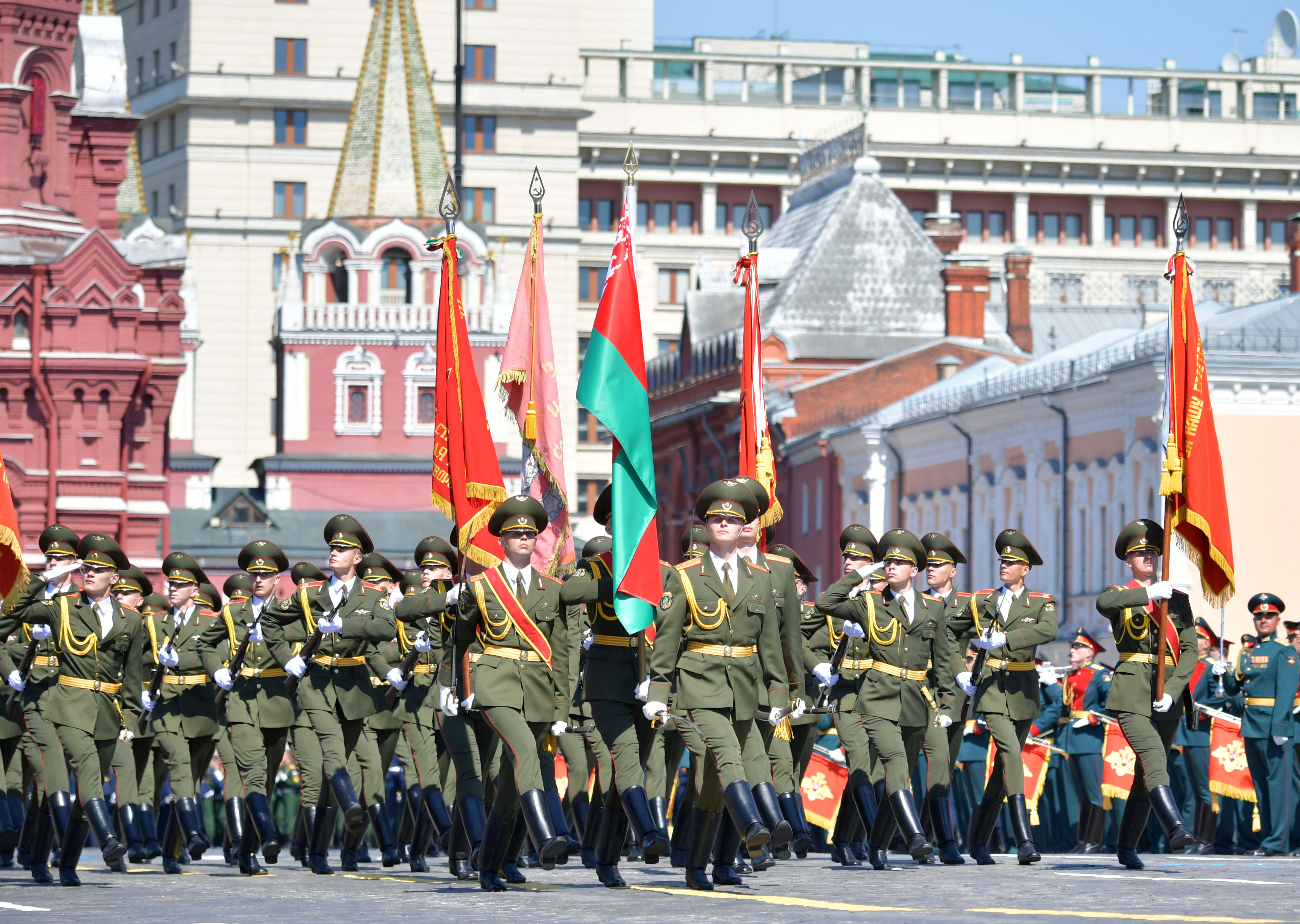  Белорусские военные примут участие в параде Победы в Москве 9 мая