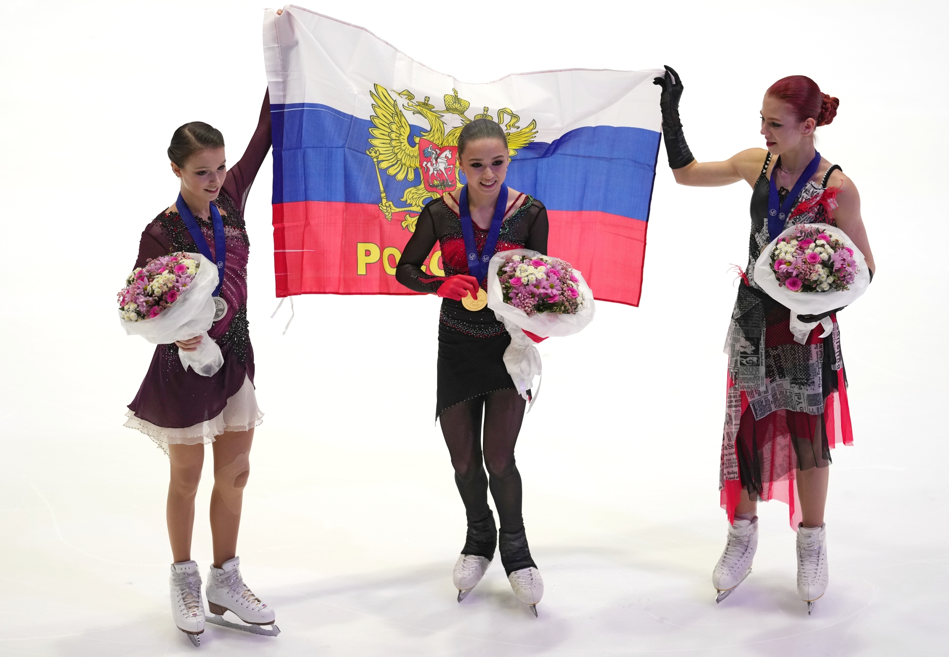 Российские фигуристы заняли весь пьедестал на чемпионате Европы