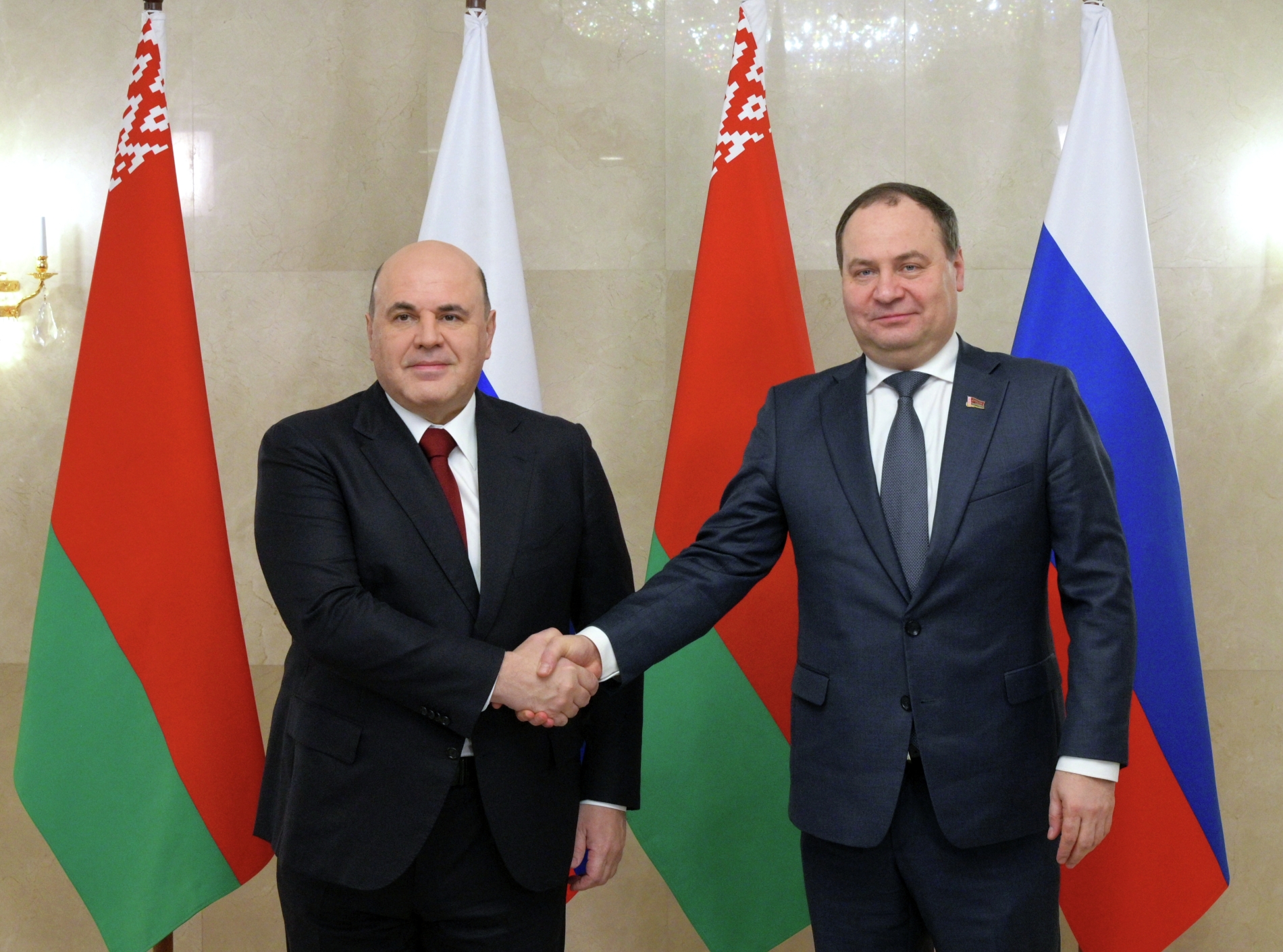 В Москве состоялось встреча премьер-министров России и Беларуси 