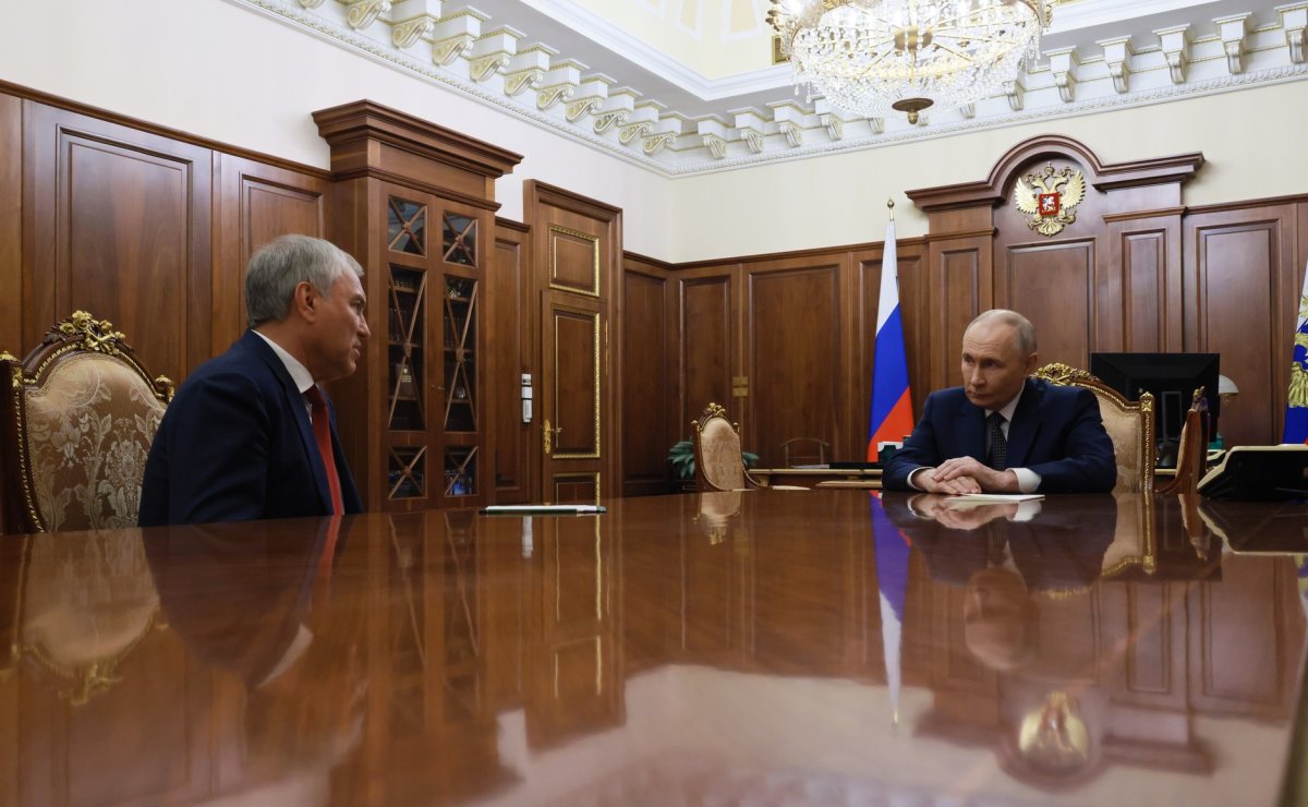 Путин обсудил с Володиным законодательную работу Госдумы РФ 