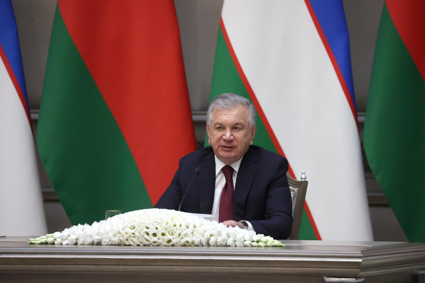 Путин и Лукашенко поздравили Мирзиёева с 67-летием