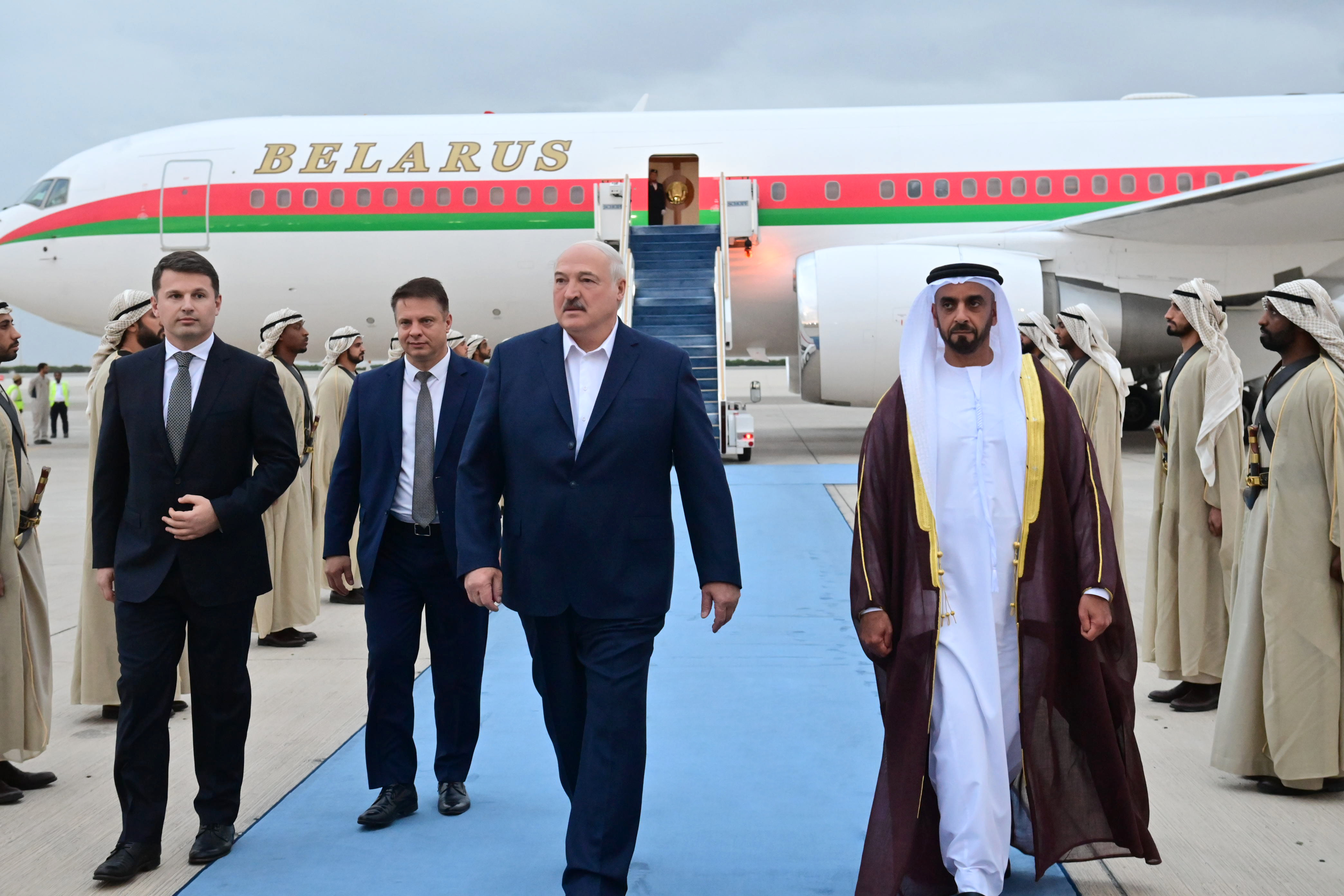 Александр Лукашенко находится с визитом в Объединенных Арабских Эмиратах 