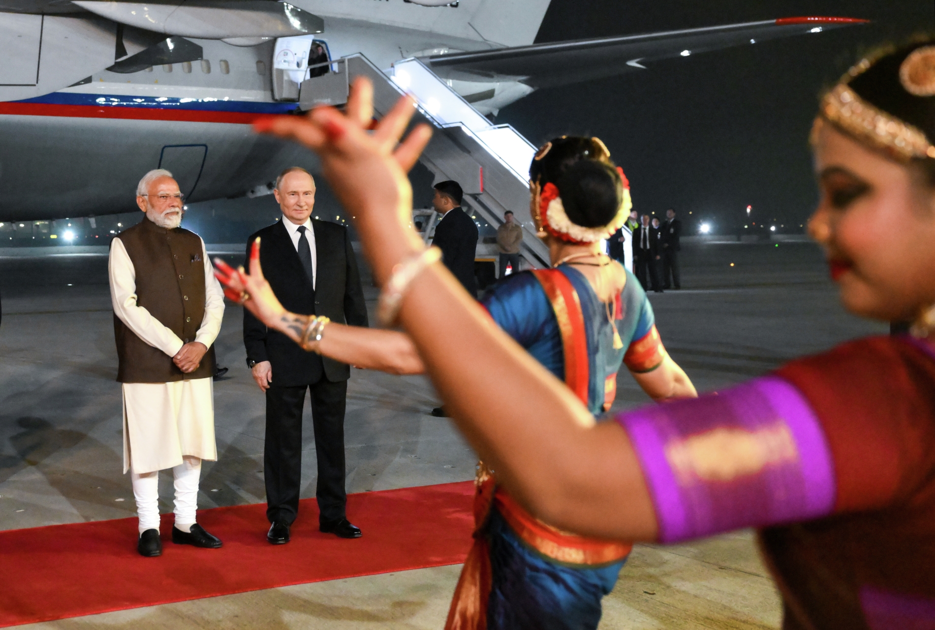 Путин прибыл в Индию с государственным визитом