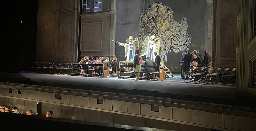 Большой театр Беларуси представил в Москве оперу «Орлеанская дева»