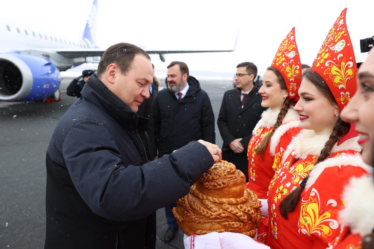 Премьер-министр Беларуси Роман Головченко прибыл с рабочим визитом в Нижний Новгород