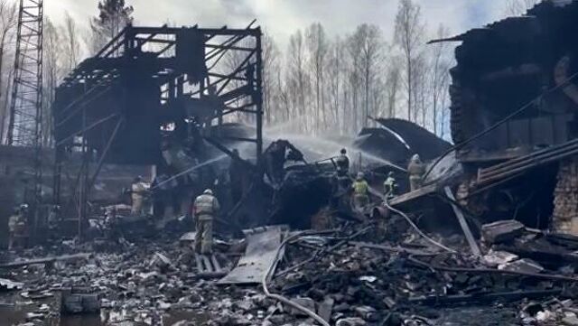При пожаре на пороховом заводе в Рязанской области погибло 17 человек