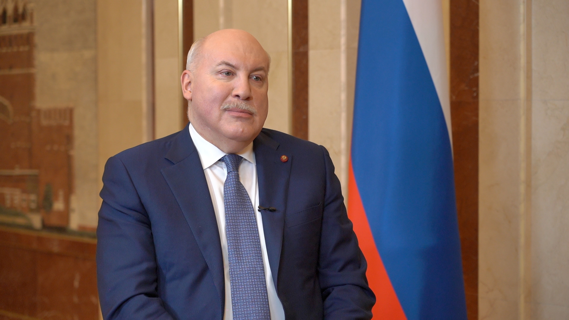 Посол России в Беларуси Дмитрий Мезенцев дал эксклюзивное интервью телеканалу «БелРос»