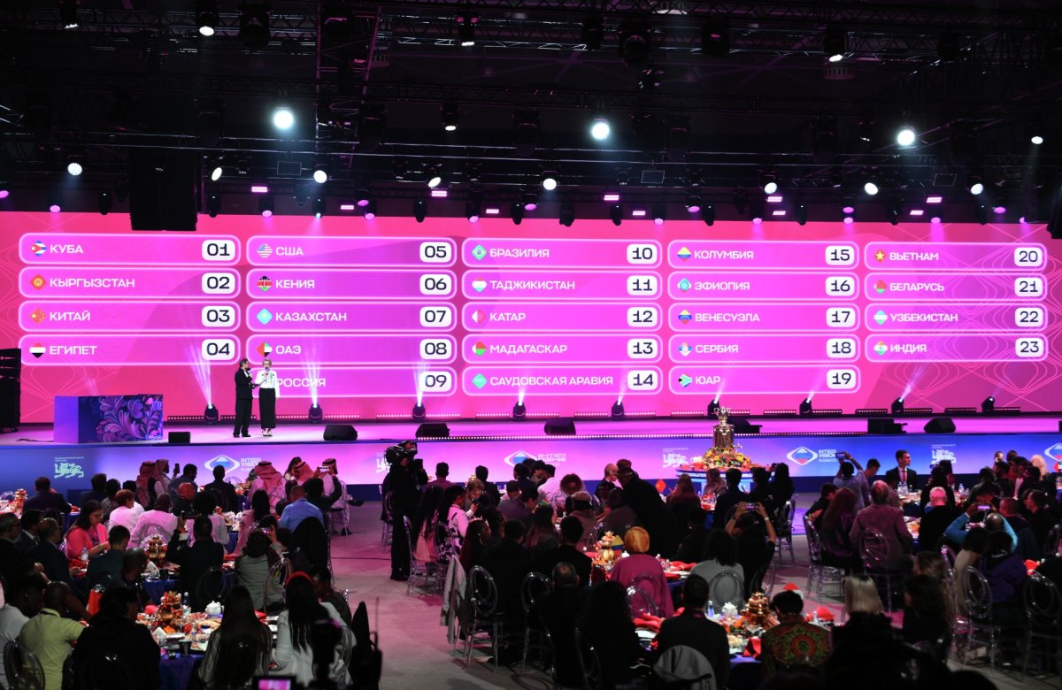 Русский самовар на жеребьевке "Интервидения": номера определены