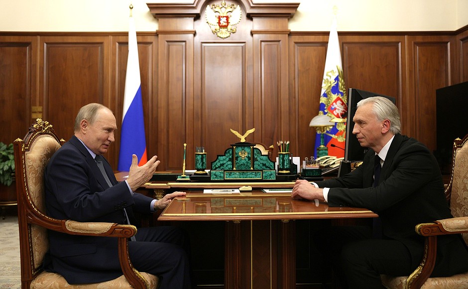 Глава "Газпром нефти" доложил Президенту России об успехах в работе компании