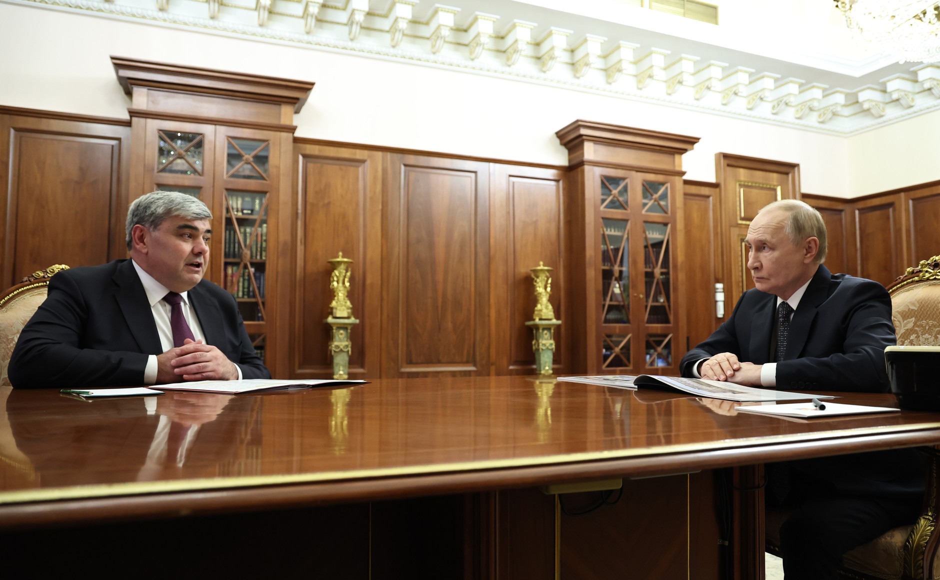 Путин принял в Кремле главу Кабардино-Балкарской Республики