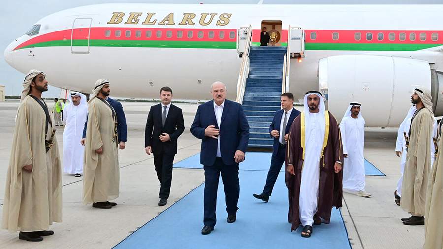 Лукашенко в Абу-Даби проводит встречу с Президентом ОАЭ