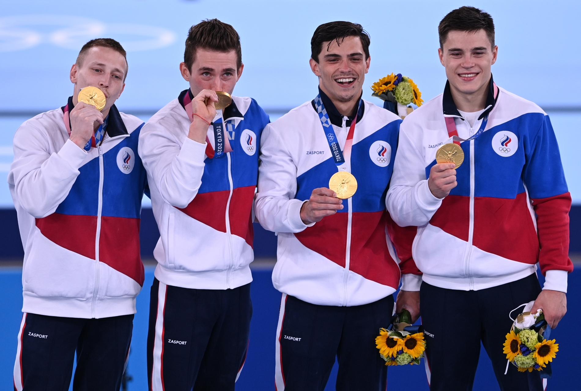 Российские гимнасты выиграли Олимпийское золото