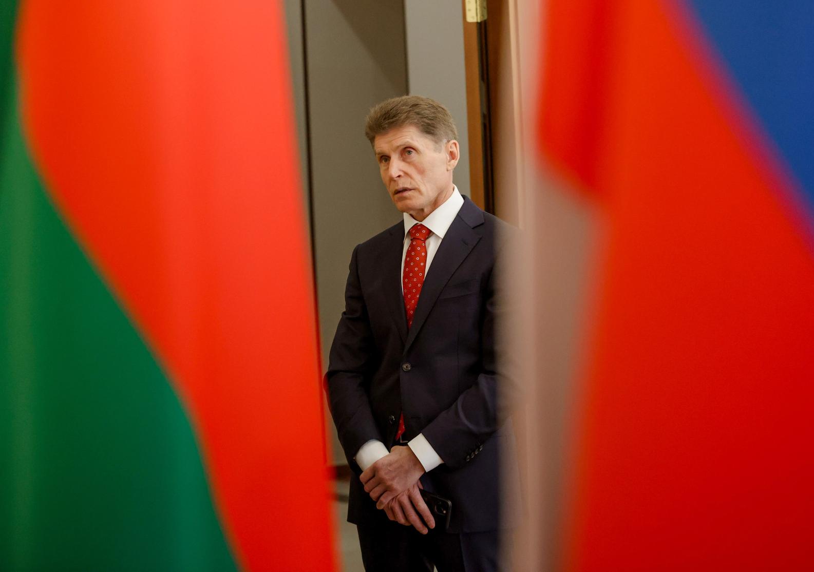  Губернатор Приморья Олег Кожемяко в третий раз за год прибыл  рабочим визитом в Минск