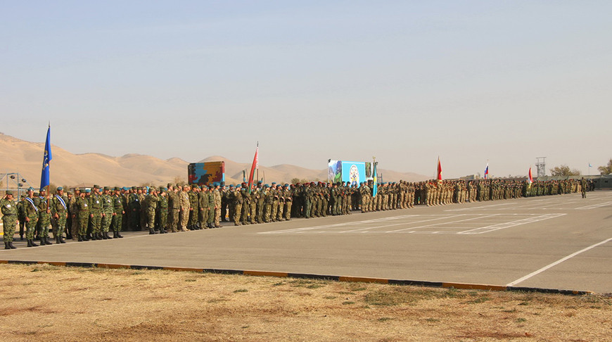 Учения ОДКБ "Нерушимое братство" и "Барьер" начались в Таджикистане