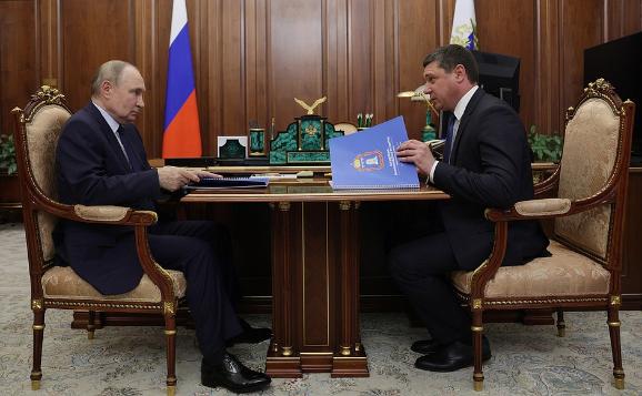 Путин пообещал поддержку врио главы Тамбовской области