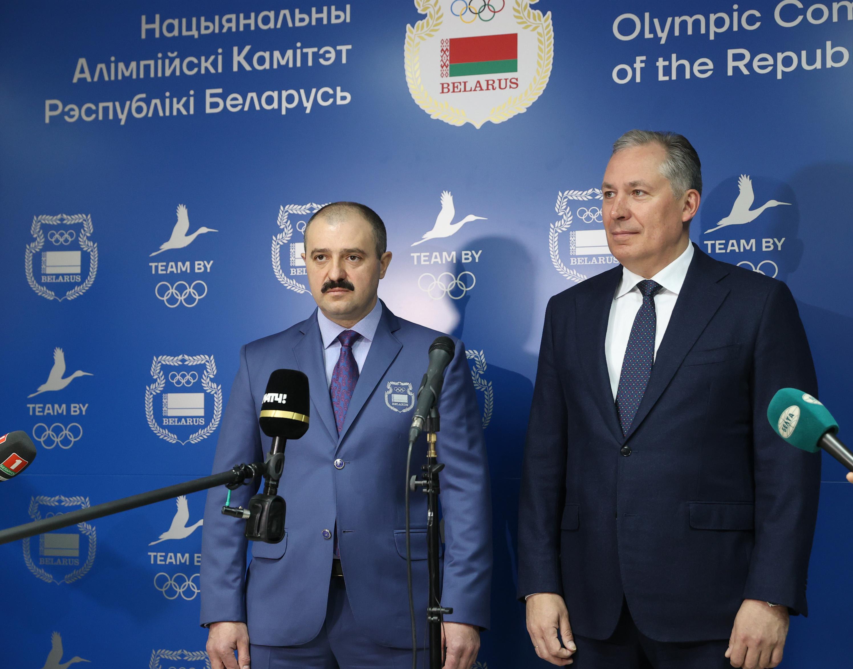 Станислав Поздняков отметил, что встречи комиссий спортсменов России и Беларуси стали традицией