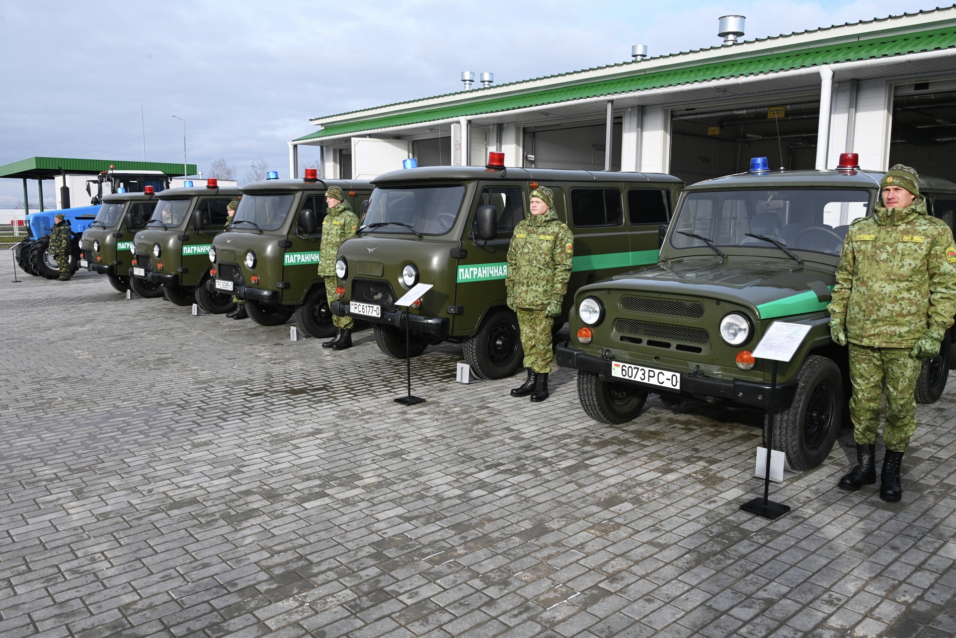 Новая погранзастава открылась на белорусско-украинской границе