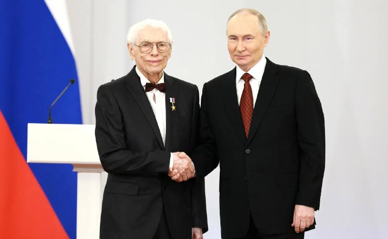 Народный  артист России Александр Зацепин отмечает столетний юбилей