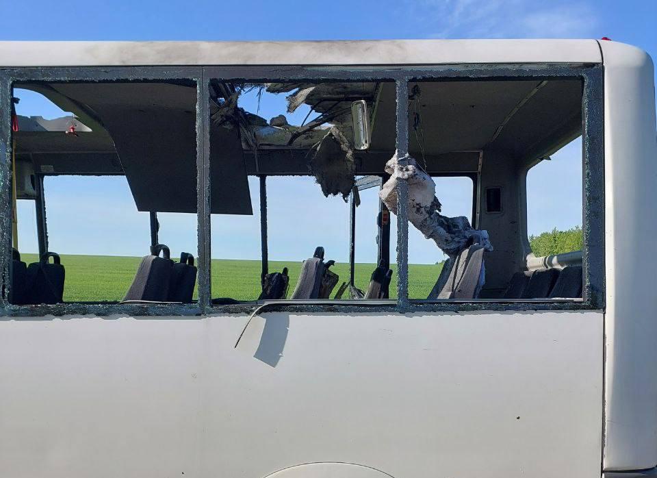 В Белгородской области шесть человек погибли при атаке украинских БПЛА на автобусы
