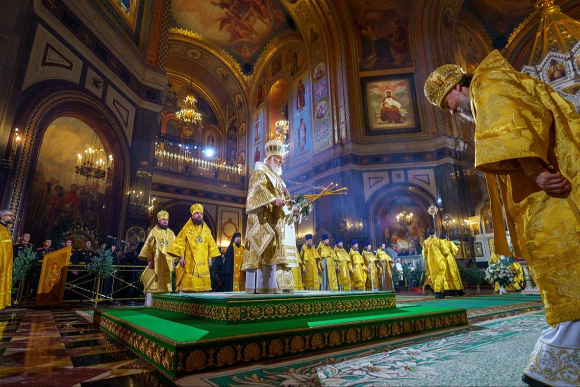 Патриарх Кирилл поздравил россиян с Рождеством Христовым