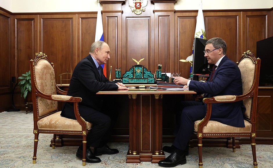 Путин на встрече с Фальковым поддержал создание инженерных школ 