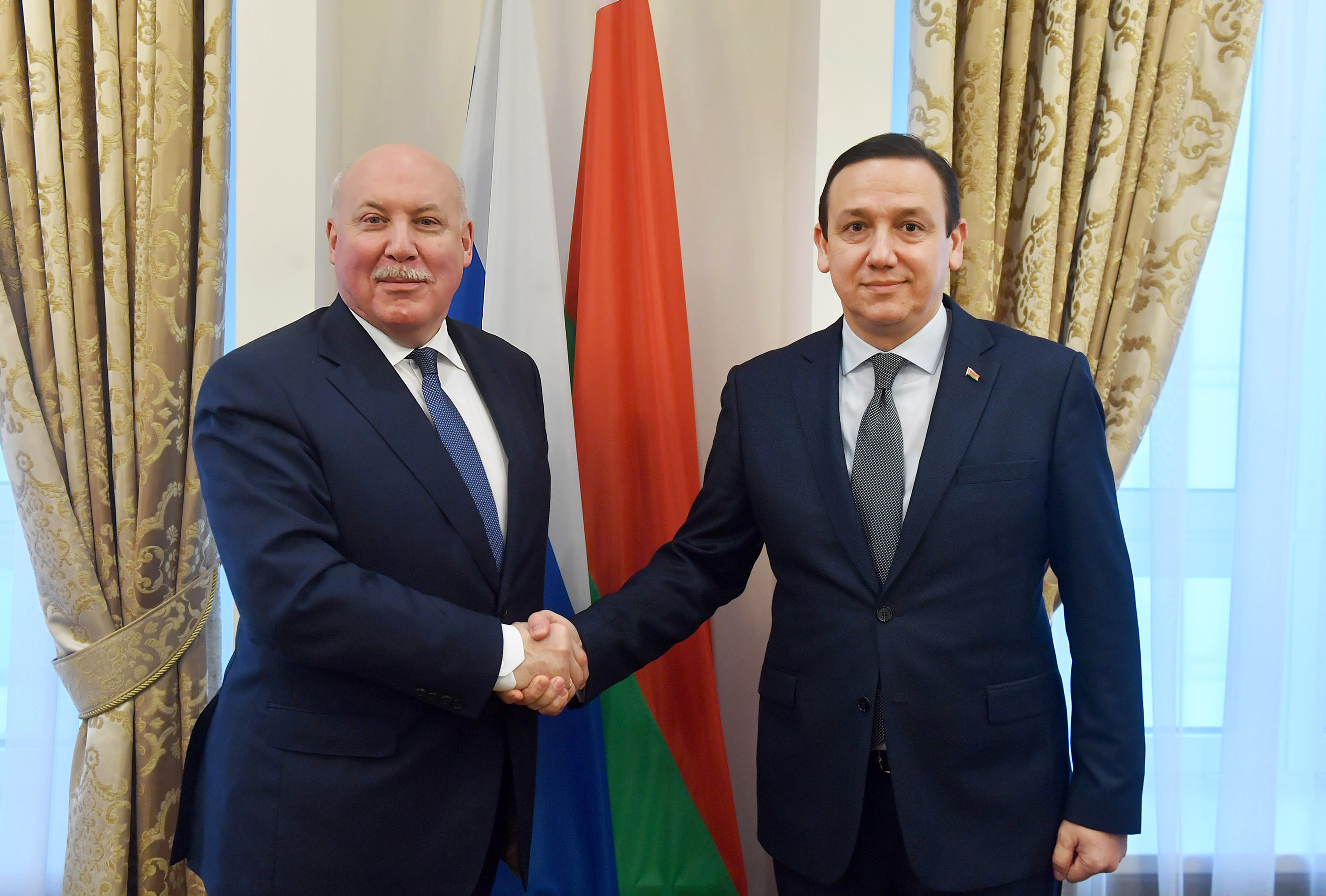 Госсекретарь Союзного государства встретился с министром информации Республики Беларусь