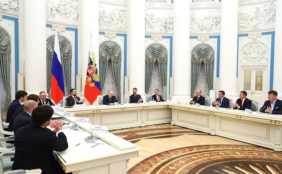 В Кремле обсудили  инициативу об объявлении в России пятилетия созидательного предпринимательского труда