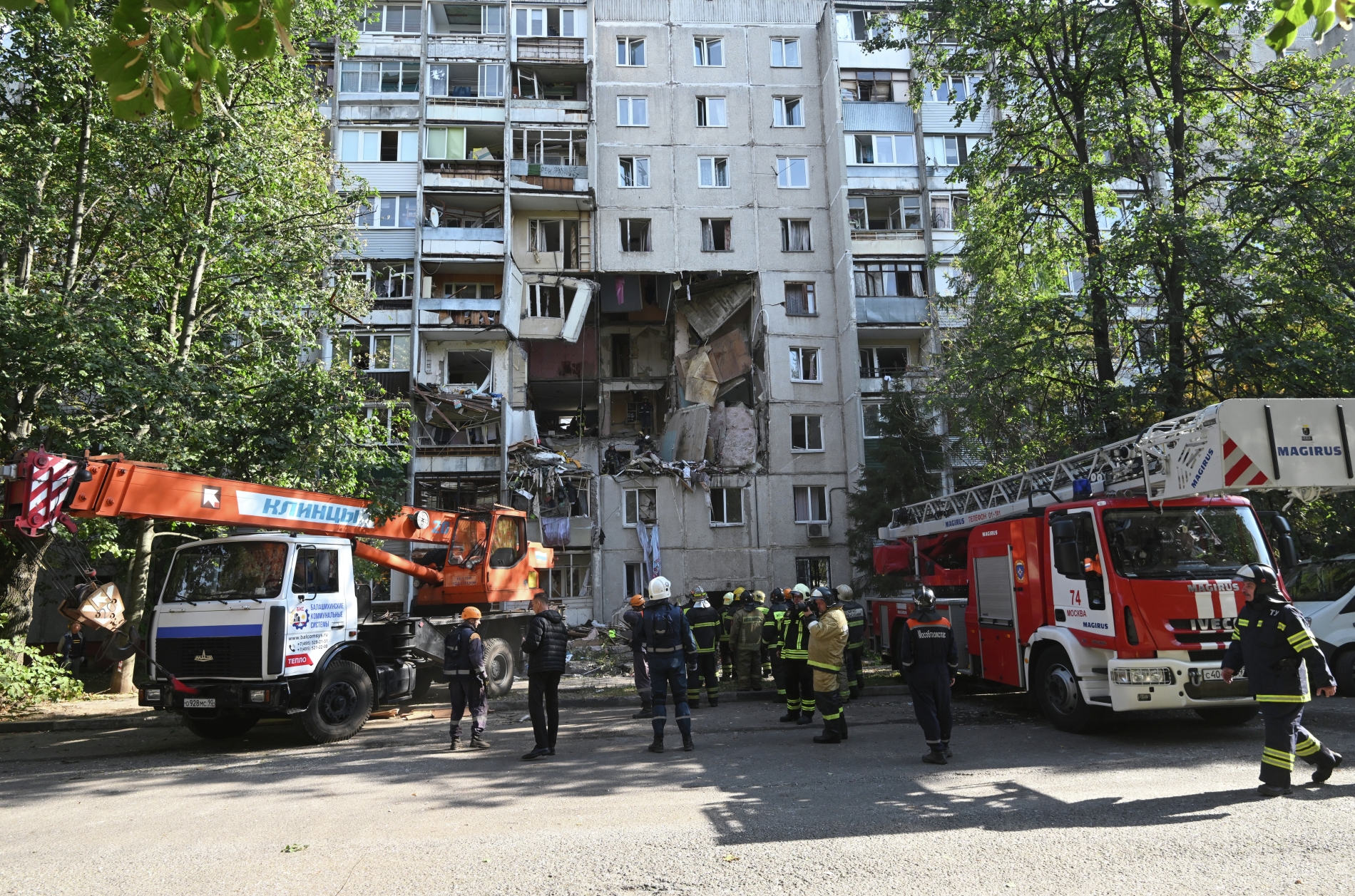 В Балашихе произошло повторное обрушение перекрытий дома