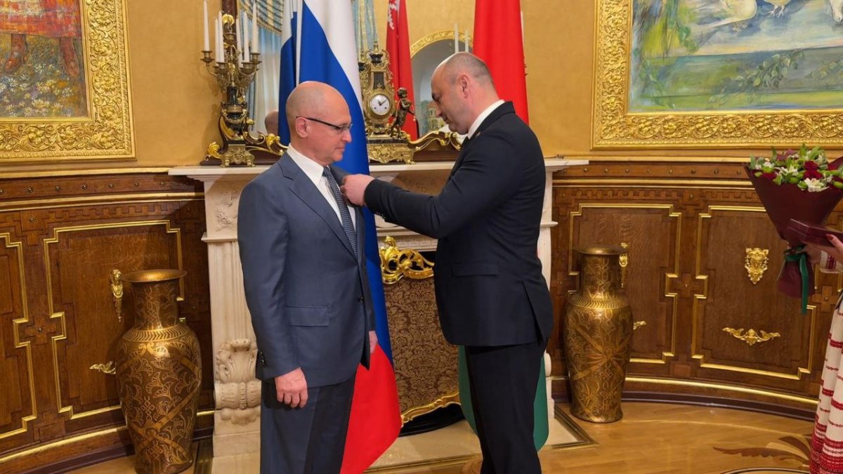 Сергей Кириенко удостоен Ордена Почета за вклад в строительство БелАЭС