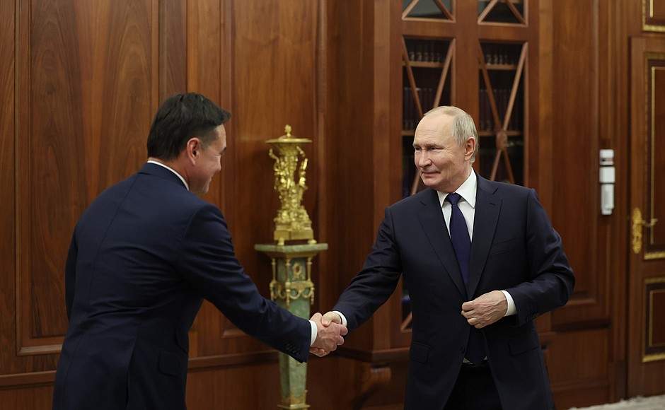 Путин заслушал доклад о о модернизации инфраструктуры Подмосковья