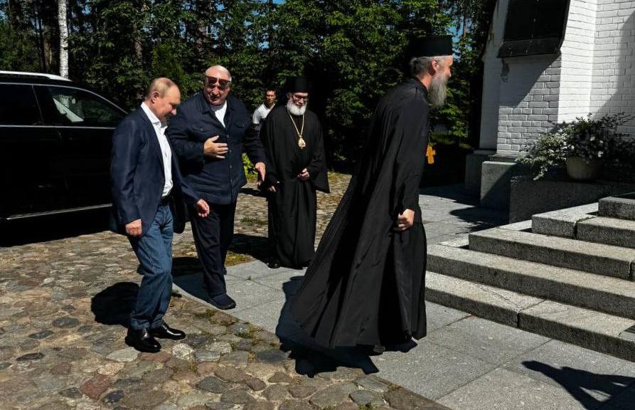 Путин и Лукашенко встретились на Валааме