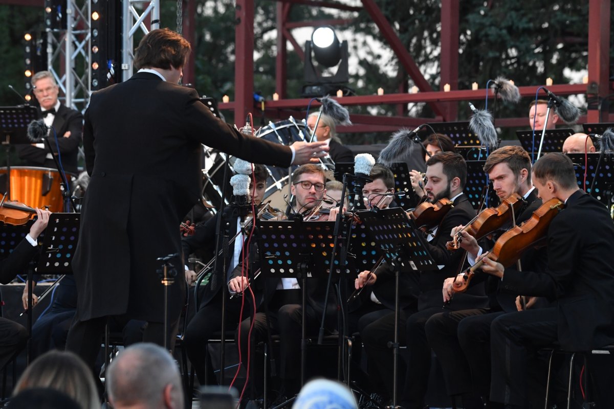 Впервые в Витебске — сводный коллектив президентских оркестров Беларуси и РФ 